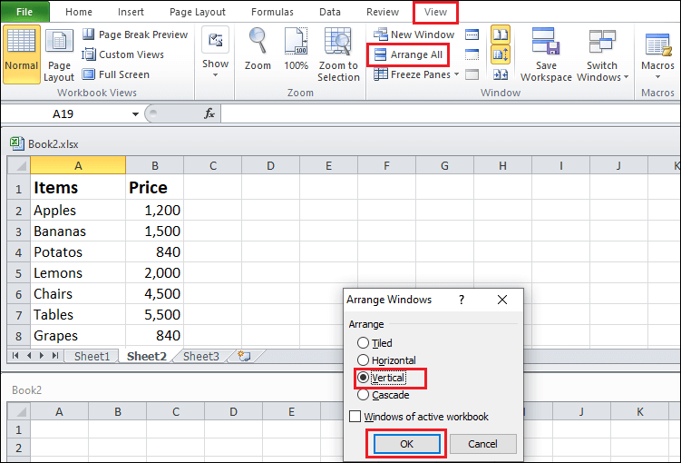 How To Compare Two Excel Sheet Javatpoint 9616