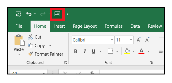 How to create and use Excel data entry form