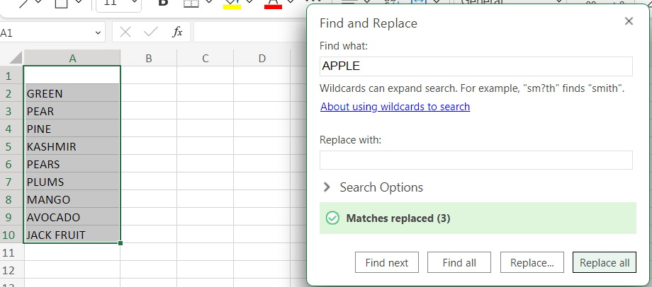 How to cut characters in Excel