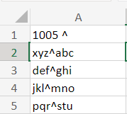 How to cut characters in Excel
