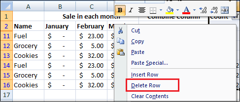 How to Delete Duplicate Rows in Excel