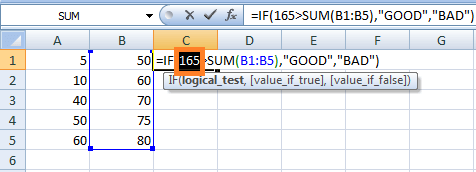 How to edit, evaluate, and debug formulas in Excel?