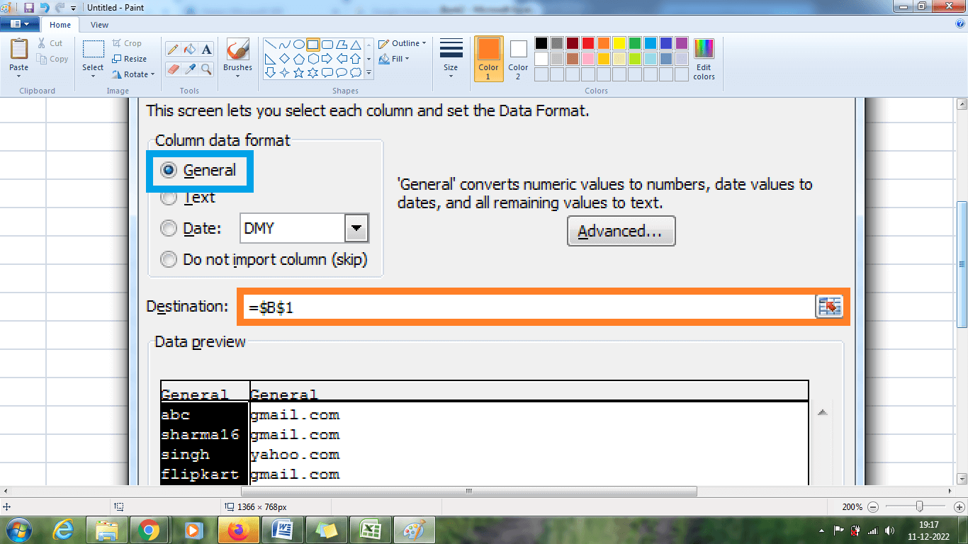 How to extract text from Excel cells?