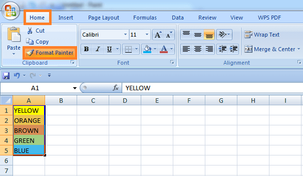 How to format Excel Sheet