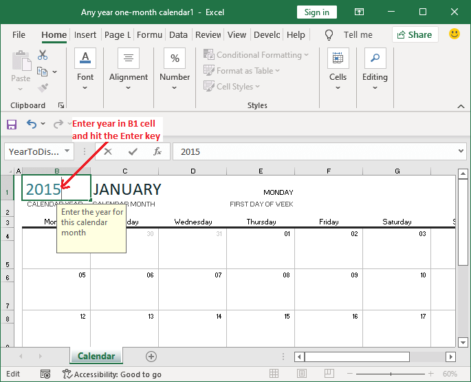 insert-calendar-to-excel