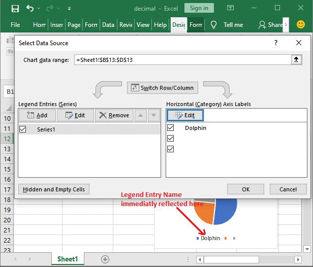 How to make pie charts in excel