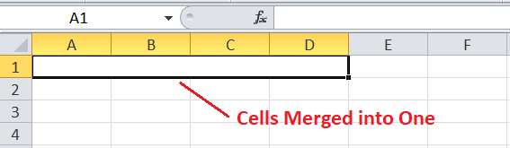 How to Merge cells in Microsoft Excel