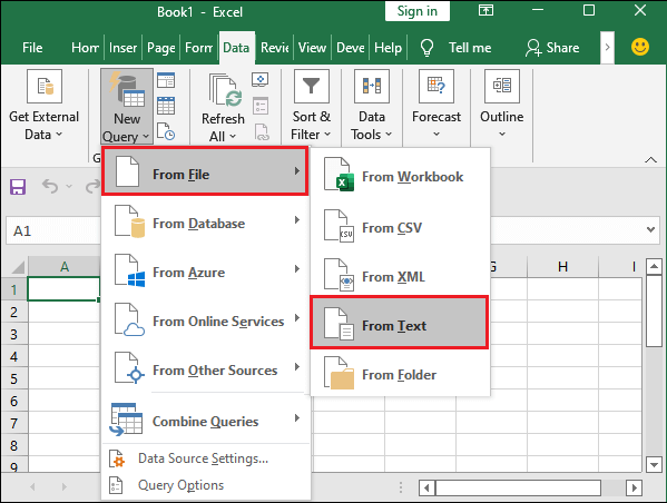 How to open JSON files in Excel?