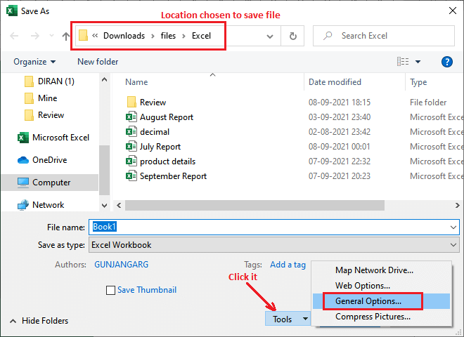 how-to-password-protect-an-excel-sheet-javatpoint