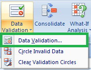 How to prevent duplicates in a column in Excel