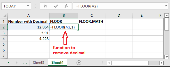 How To Remove Decimals In Excel