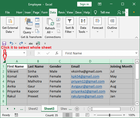 How to remove dropdown in Excel javatpoint