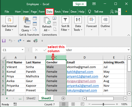 How to remove dropdown in Excel?