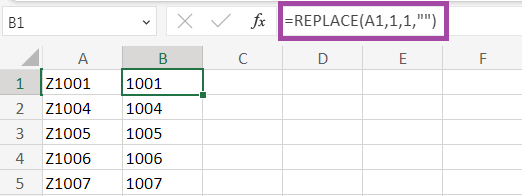 How To Remove The First Character In Excel - Javatpoint