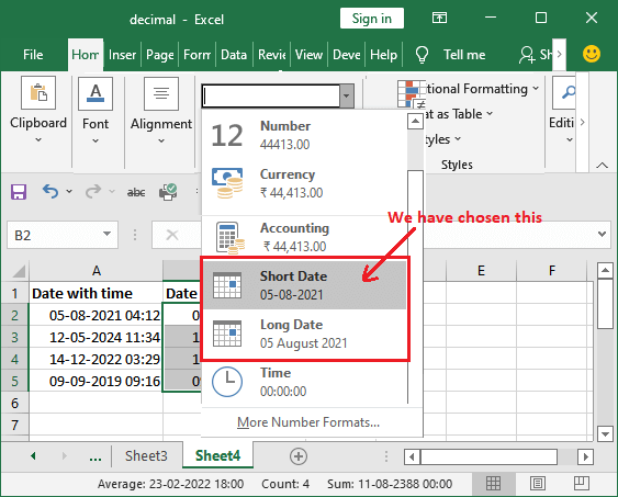 how-to-remove-time-from-date-in-excel-javatpoint