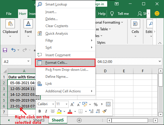 how-to-remove-time-from-date-in-excel-javatpoint