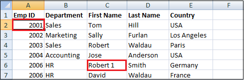 How to Replace Words in Excel
