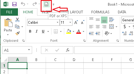 How to Save Excel File as PDF - javatpoint