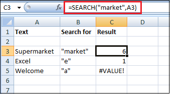 How to Search in Excel