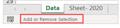 HOW TO SELECT NON-CONTIGUOUS IN EXCEL