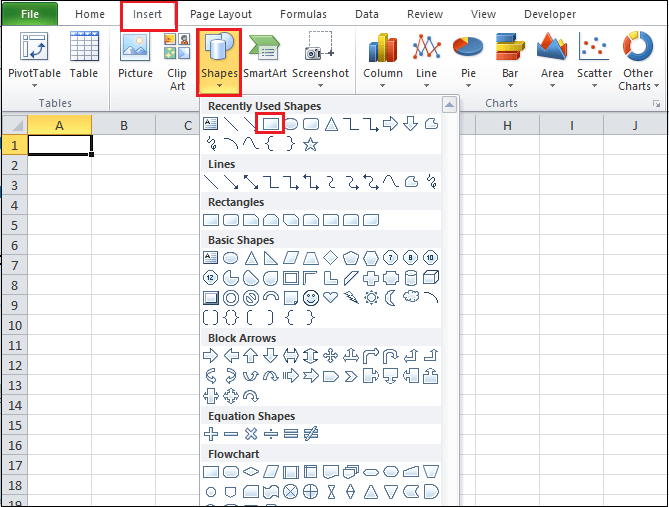 How to set background image in Excel