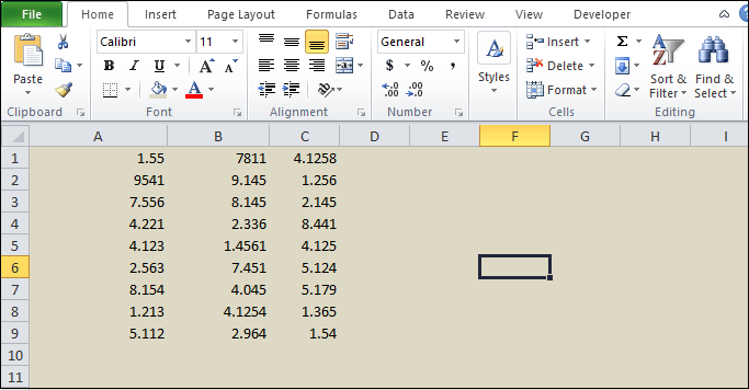 How to set background image in Excel