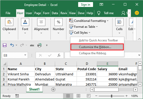 how-to-share-excel-sheet-javatpoint