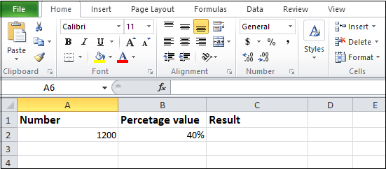 How to subtract in excel