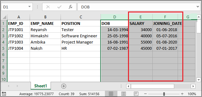 ms-excel-2016-unhide-column-a