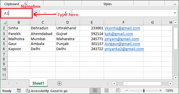 How to unhide rows in Excel
