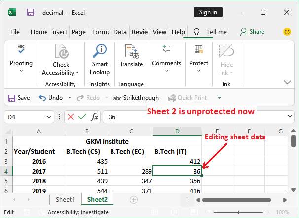 how-to-unprotect-excel-sheet-without-password-javatpoint