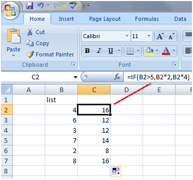 Excel If Function with calculations 3