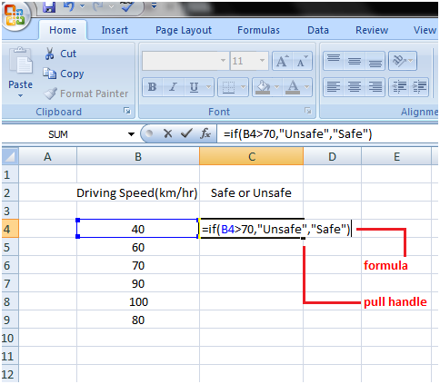 Excel If Function
