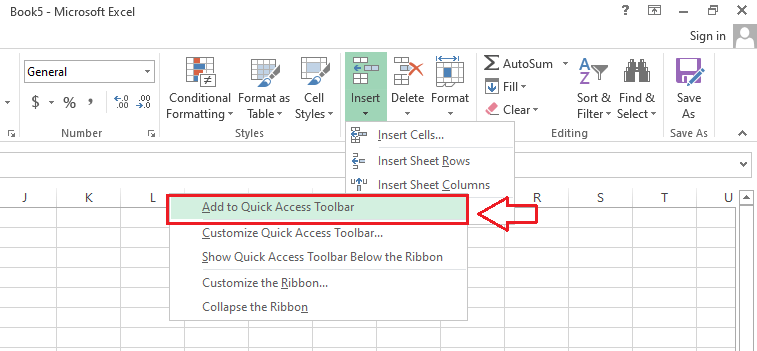 Insert Column Excel Shortcut javatpoint