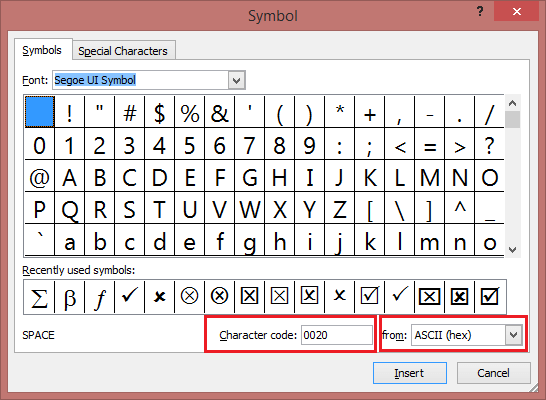 ms-excel-how-to-insert-symbols-and-special-characters-javatpoint