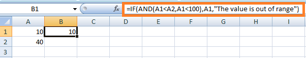 Logical Functions in Excel