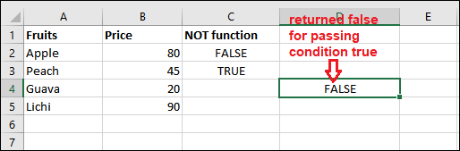 Logical functions in Excel