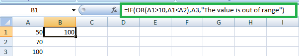 Logical Functions in Excel