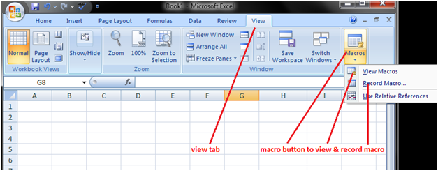 Macros in Excel 1