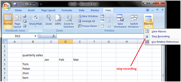 Macros in Excel 3