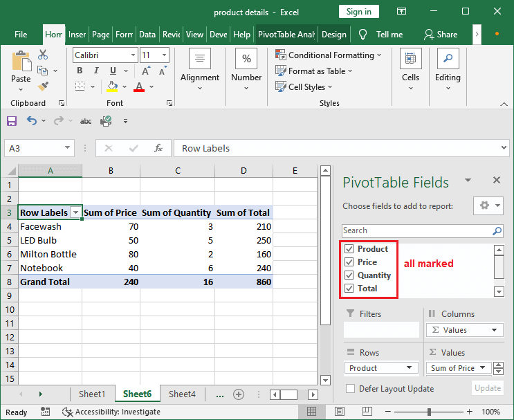 Mis Report In Excel Javatpoint