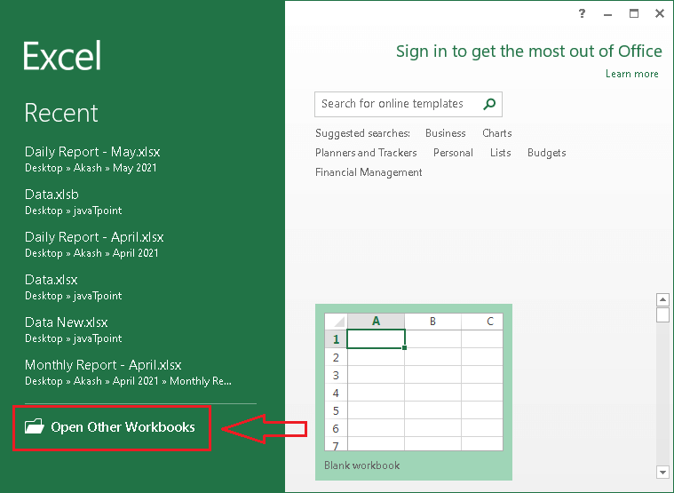 ms-excel-definition-javatpoint