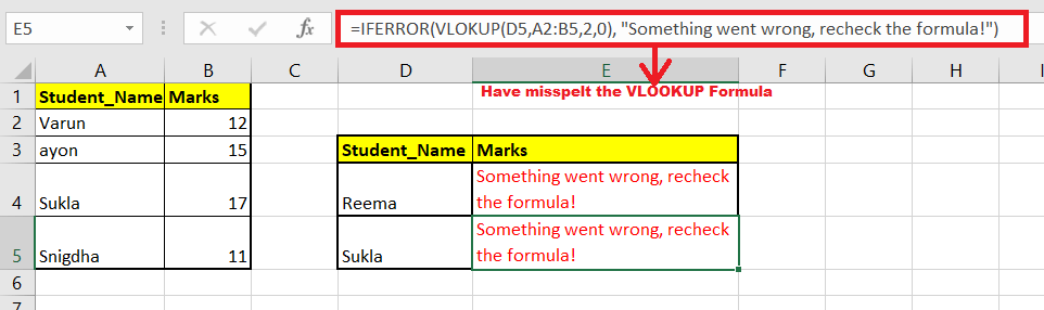 #N/A error in Excel
