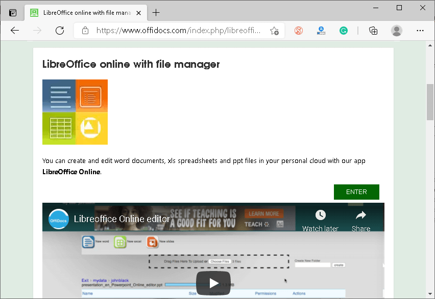Online Excel Editor