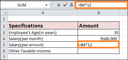TDS Calculator in Excel