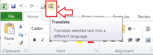 Translate Worksheet