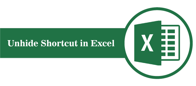 Unhide Shortcut in Excel