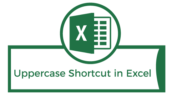 Uppercase Shortcut in Excel