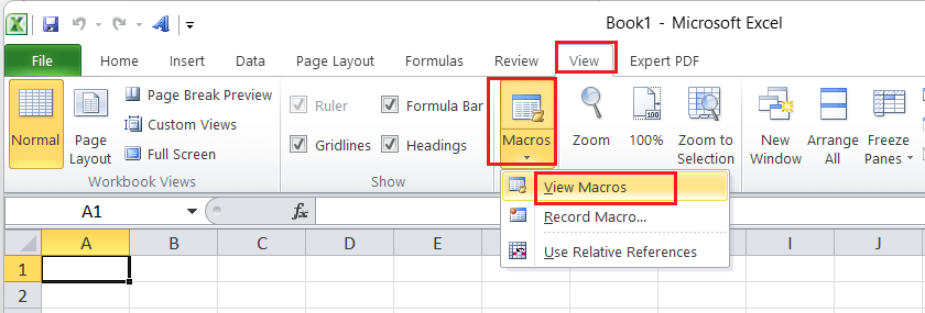 Uppercase Shortcut in Excel