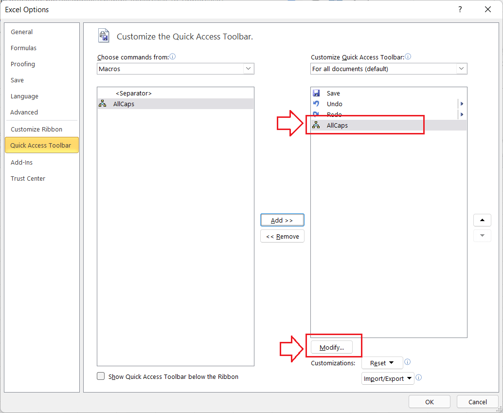 uppercase-shortcut-in-excel-javatpoint